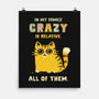 Crazy Is Relative-None-Matte-Poster-kg07