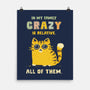 Crazy Is Relative-None-Matte-Poster-kg07