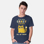 Crazy Is Relative-Mens-Basic-Tee-kg07