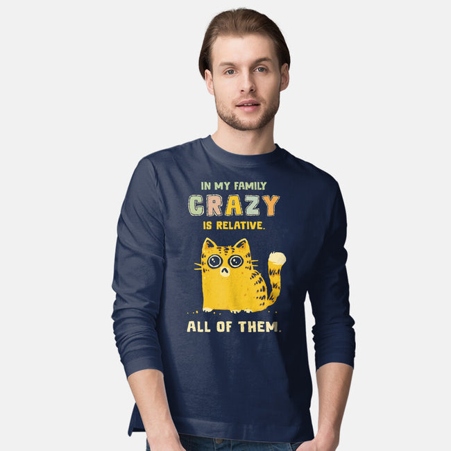 Crazy Is Relative-Mens-Long Sleeved-Tee-kg07