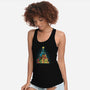 Christmas Tree Dinosaurs-Womens-Racerback-Tank-Vallina84