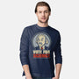 Vote For Albert-Mens-Long Sleeved-Tee-Melonseta