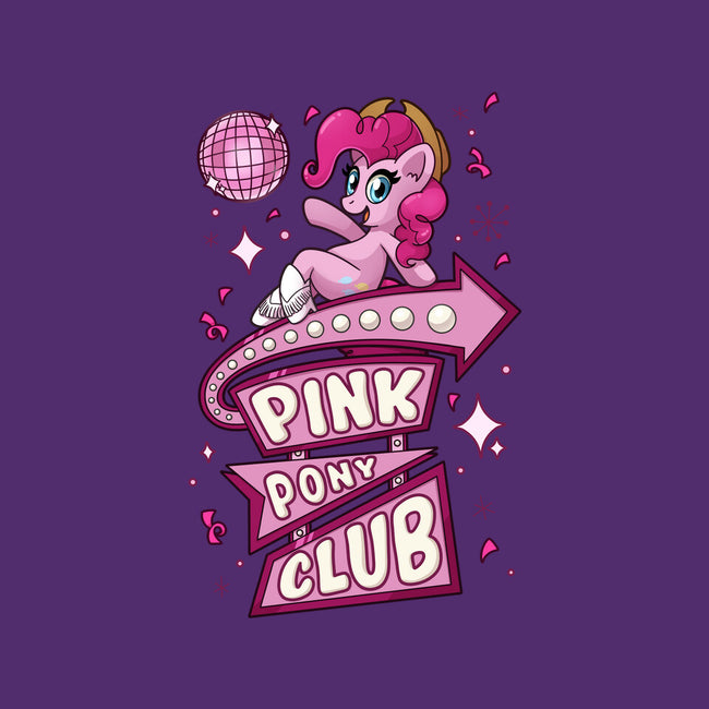 Pinkie Pony Club-None-Removable Cover w Insert-Throw Pillow-ChristaDoodles