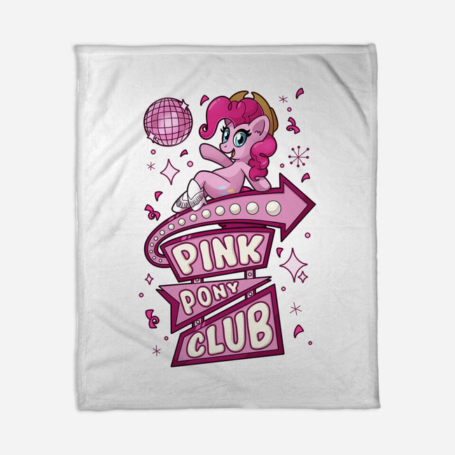 Pinkie Pony Club-None-Fleece-Blanket-ChristaDoodles