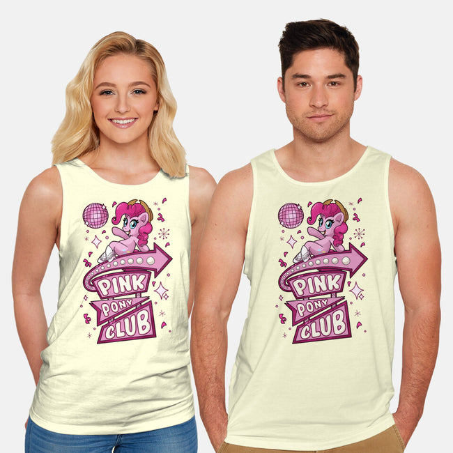 Pinkie Pony Club-Unisex-Basic-Tank-ChristaDoodles