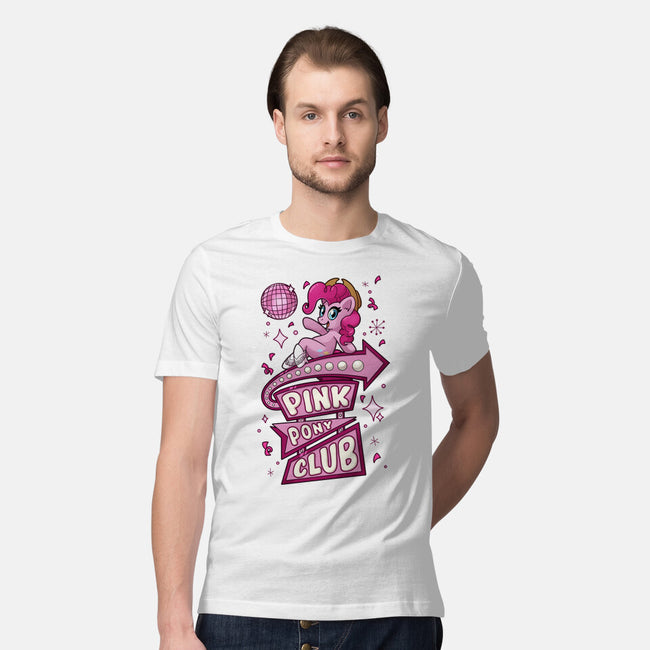 Pinkie Pony Club-Mens-Premium-Tee-ChristaDoodles