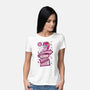 Pinkie Pony Club-Womens-Basic-Tee-ChristaDoodles