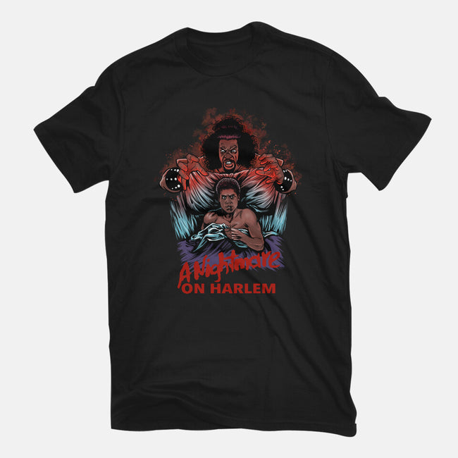 A Nightmare On Harlem-Womens-Fitted-Tee-zascanauta