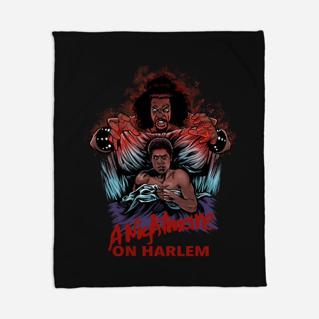 A Nightmare On Harlem-None-Fleece-Blanket-zascanauta