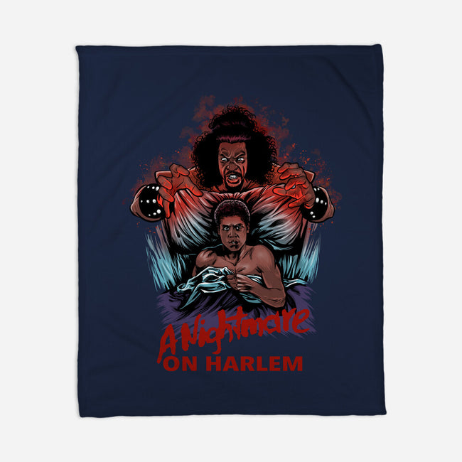 A Nightmare On Harlem-None-Fleece-Blanket-zascanauta