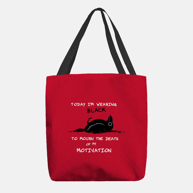 Today I'm Wearing Black-None-Basic Tote-Bag-Mattania