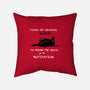 Today I'm Wearing Black-None-Removable Cover w Insert-Throw Pillow-Mattania