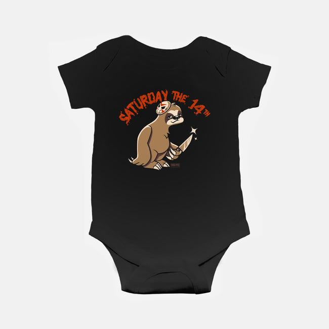 Saturday The 14th-Baby-Basic-Onesie-worlddominationforcats