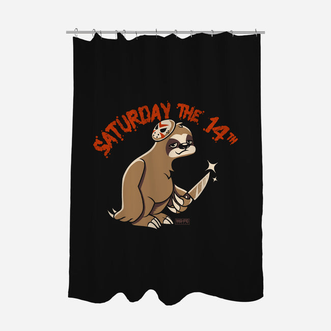 Saturday The 14th-None-Polyester-Shower Curtain-worlddominationforcats