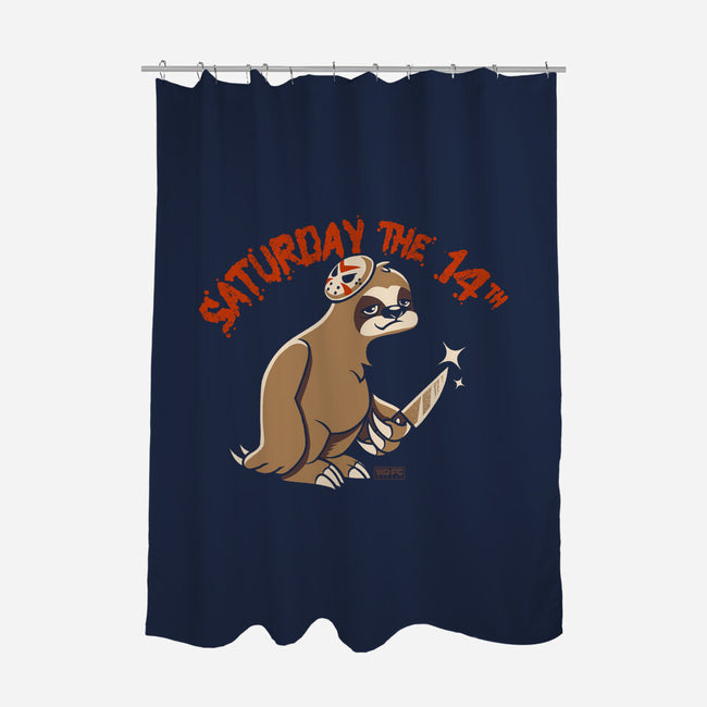 Saturday The 14th-None-Polyester-Shower Curtain-worlddominationforcats