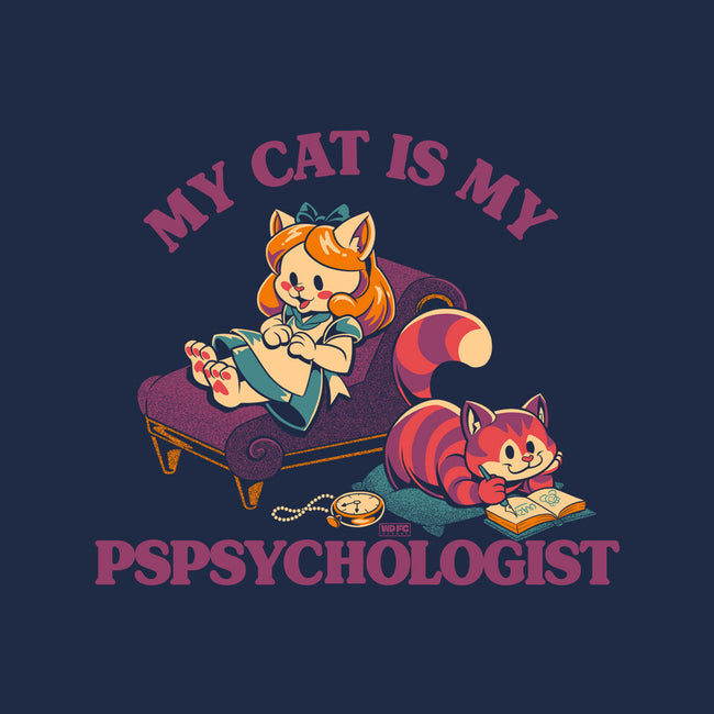 My Cat Is My Pspsychologist-Womens-Basic-Tee-worlddominationforcats