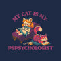 My Cat Is My Pspsychologist-Mens-Long Sleeved-Tee-worlddominationforcats