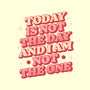 I Am Not The One-None-Fleece-Blanket-koalastudio