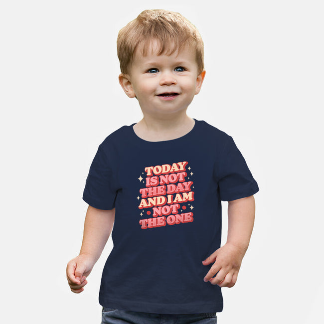 I Am Not The One-Baby-Basic-Tee-koalastudio