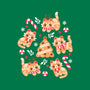 Gingerbread Cats-None-Basic Tote-Bag-NemiMakeit