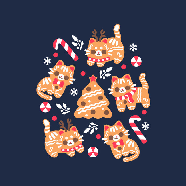 Gingerbread Cats-Womens-Racerback-Tank-NemiMakeit