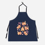 Gingerbread Cats-Unisex-Kitchen-Apron-NemiMakeit