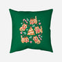 Gingerbread Cats-None-Removable Cover w Insert-Throw Pillow-NemiMakeit