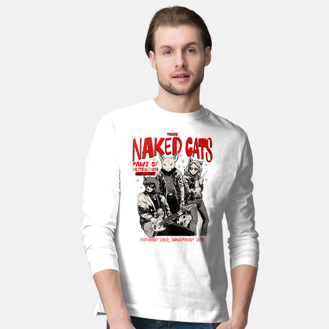 Those Naked Cats-Mens-Long Sleeved-Tee-Hafaell