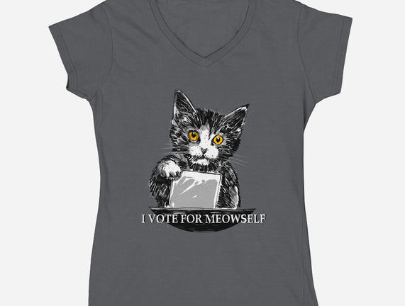 I Vote For Meowself