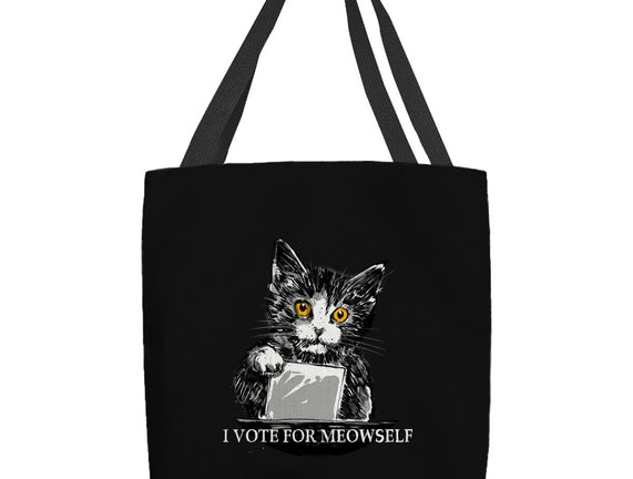 I Vote For Meowself