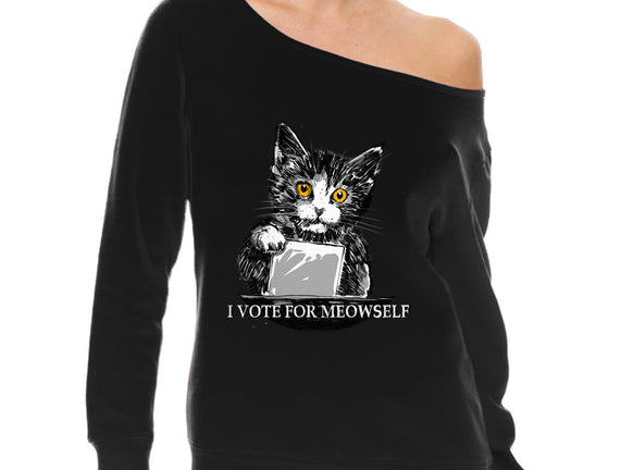 I Vote For Meowself