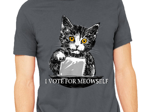 I Vote For Meowself