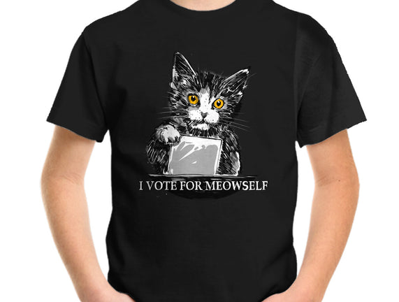 I Vote For Meowself