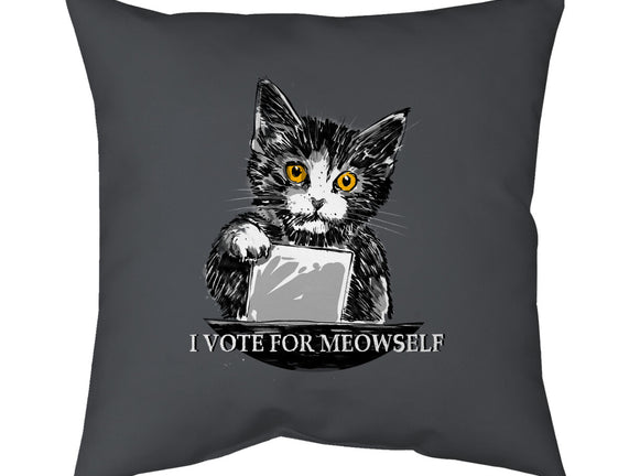 I Vote For Meowself