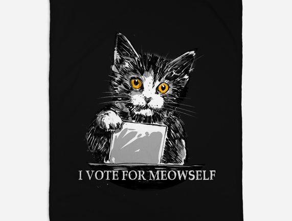 I Vote For Meowself