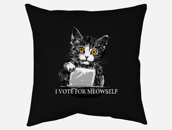 I Vote For Meowself