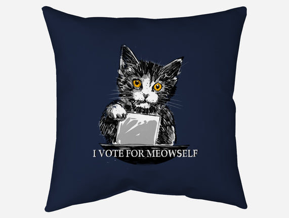 I Vote For Meowself