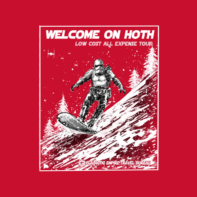 Welcome On Hoth-Baby-Basic-Tee-kharmazero