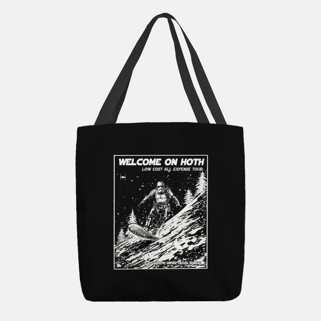 Welcome On Hoth-None-Basic Tote-Bag-kharmazero