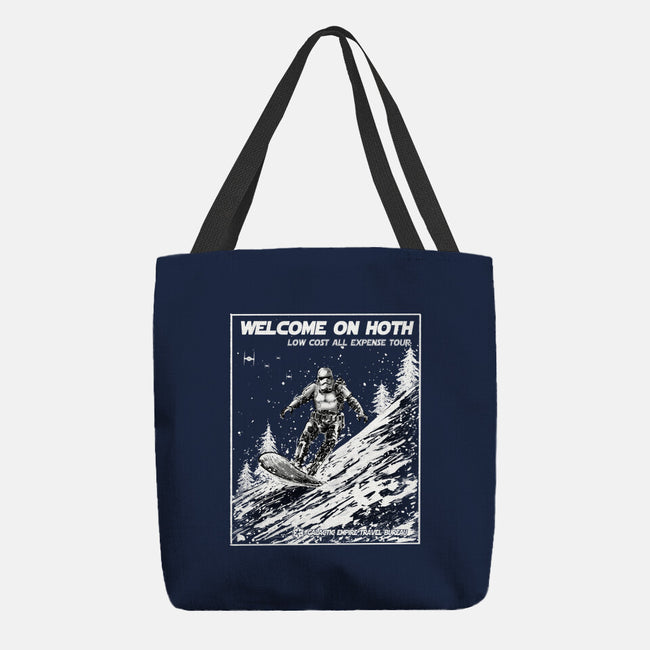 Welcome On Hoth-None-Basic Tote-Bag-kharmazero