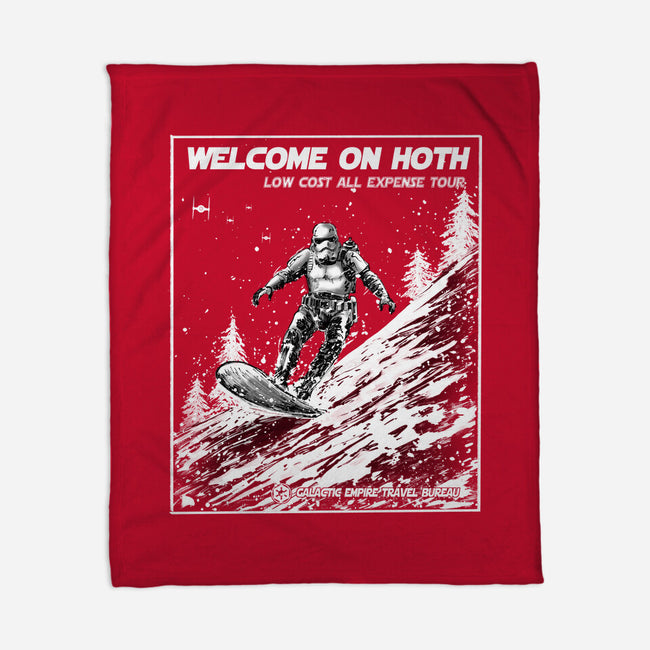 Welcome On Hoth-None-Fleece-Blanket-kharmazero