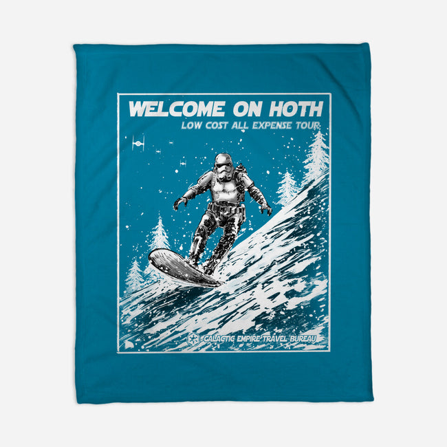 Welcome On Hoth-None-Fleece-Blanket-kharmazero