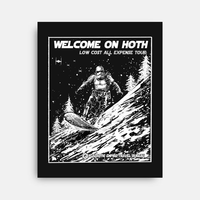 Welcome On Hoth-None-Stretched-Canvas-kharmazero