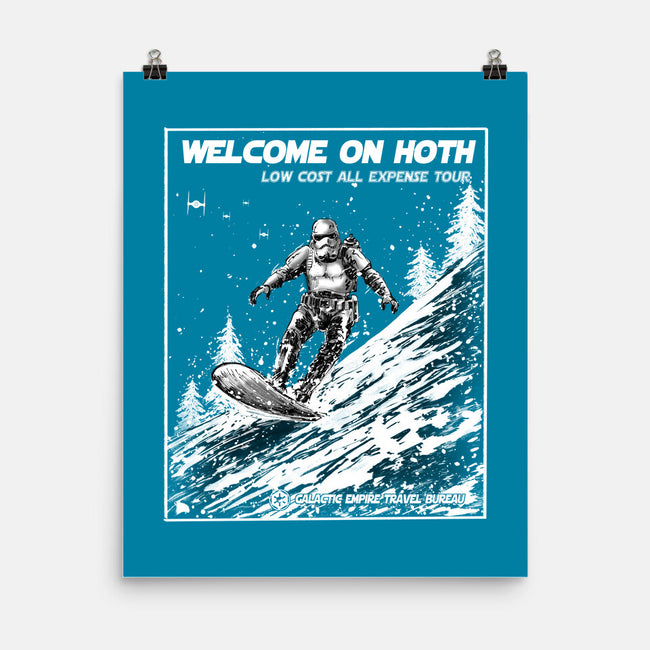 Welcome On Hoth-None-Matte-Poster-kharmazero