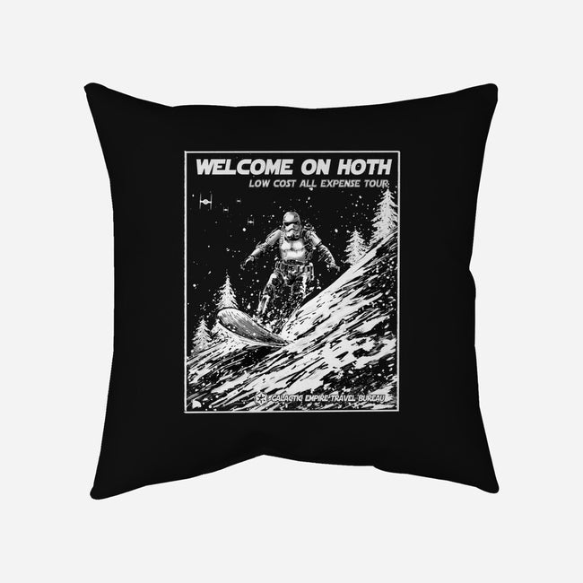 Welcome On Hoth-None-Removable Cover w Insert-Throw Pillow-kharmazero