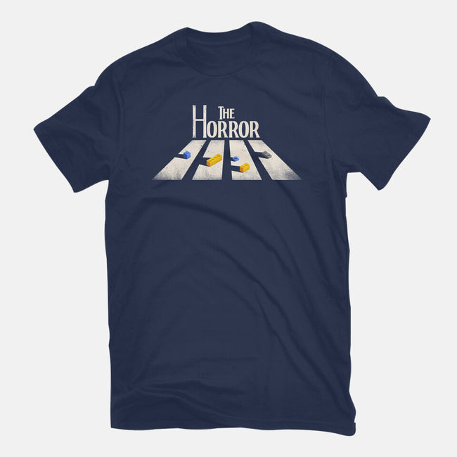 The Horror Crossing-Unisex-Basic-Tee-rocketman_art