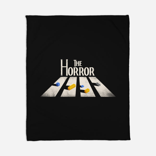 The Horror Crossing-None-Fleece-Blanket-rocketman_art