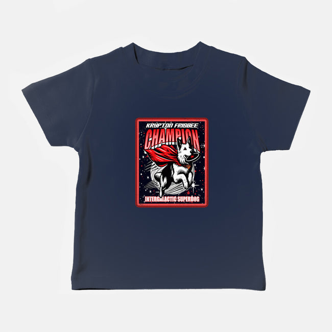 Krypton Frisbee Champ-Baby-Basic-Tee-palmstreet