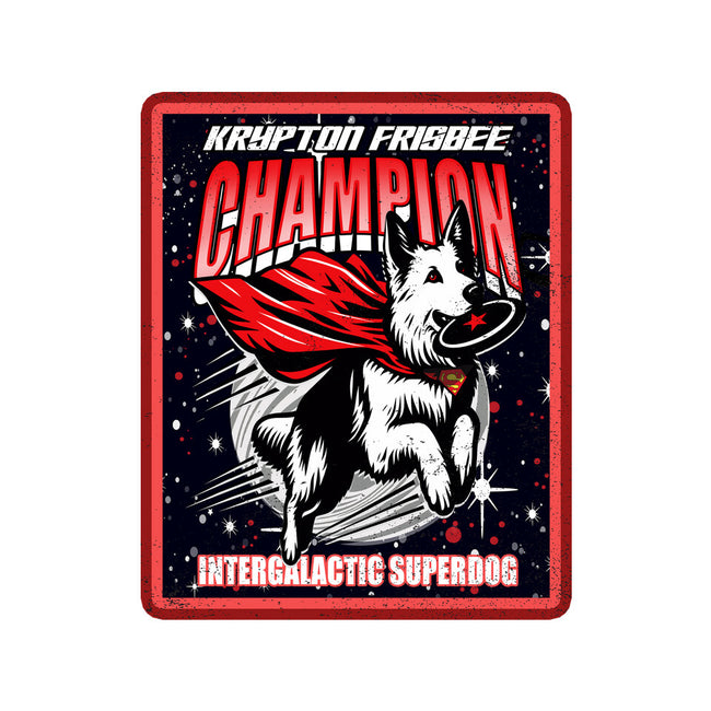 Krypton Frisbee Champ-None-Glossy-Sticker-palmstreet