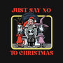 Say No To Christmas-None-Glossy-Sticker-zascanauta